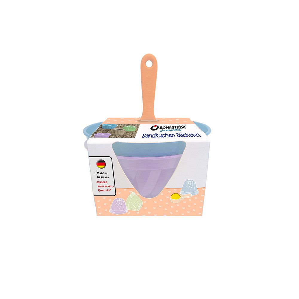 Spielstabil Sandform-Set Spielstabil Sandkuchen Bäckerei pastell 3-teilig