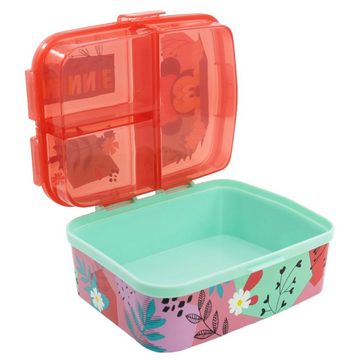 Disney Minnie Mouse Lunchbox Brotdose Mouse XL 4 Fächer Minnie Maus Lunch to Go Vesper Dose