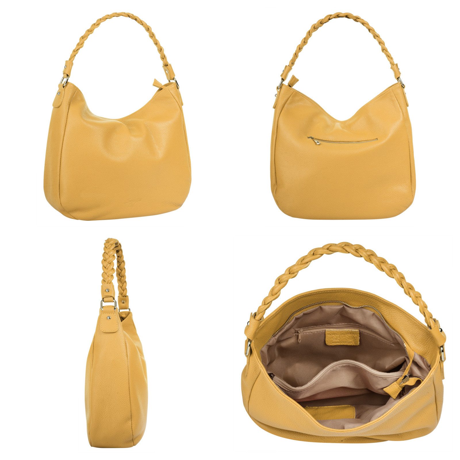 Samantha Look Henkeltasche, echt Leder, Made günstig online kaufen