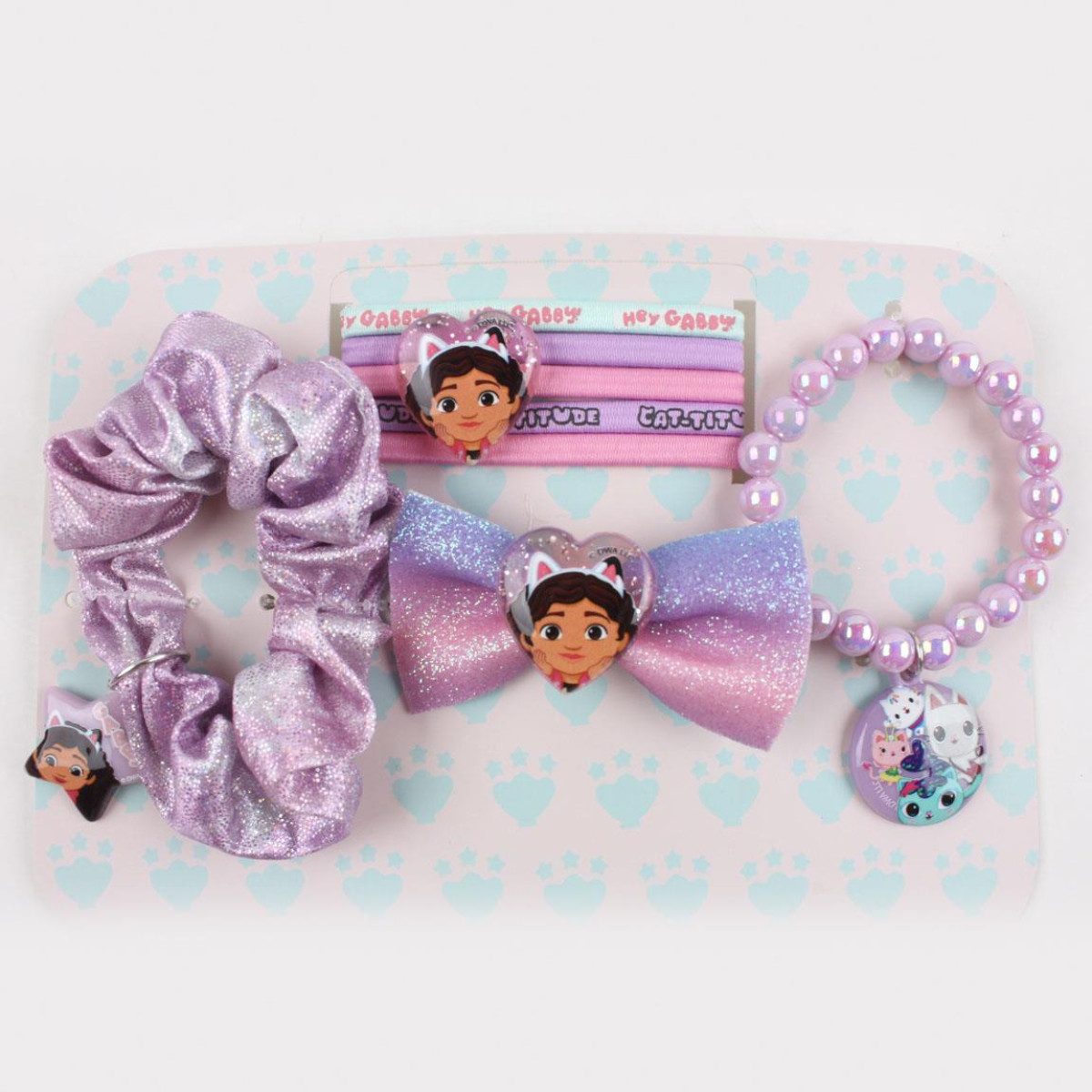 Dreamworks Gabby’s Dollhouse Beautycase Beauty Set für Kinder mit Spielaccessoires