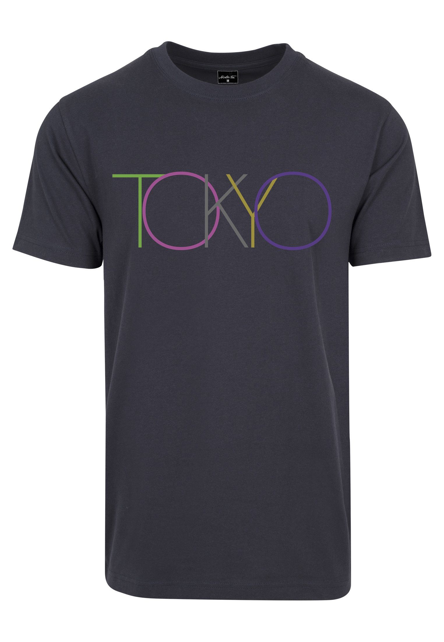 MisterTee Kurzarmshirt Herren Tokyo Tee (1-tlg)