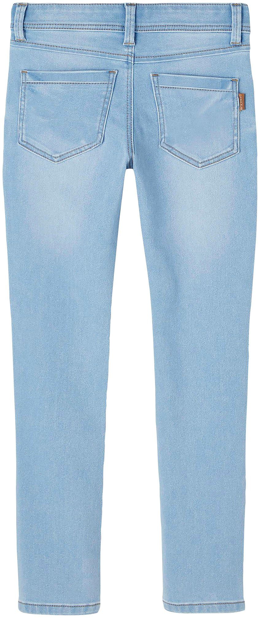Name It Stretch-Jeans DNMTAX NKMSILAS Light PANT Blue Denim