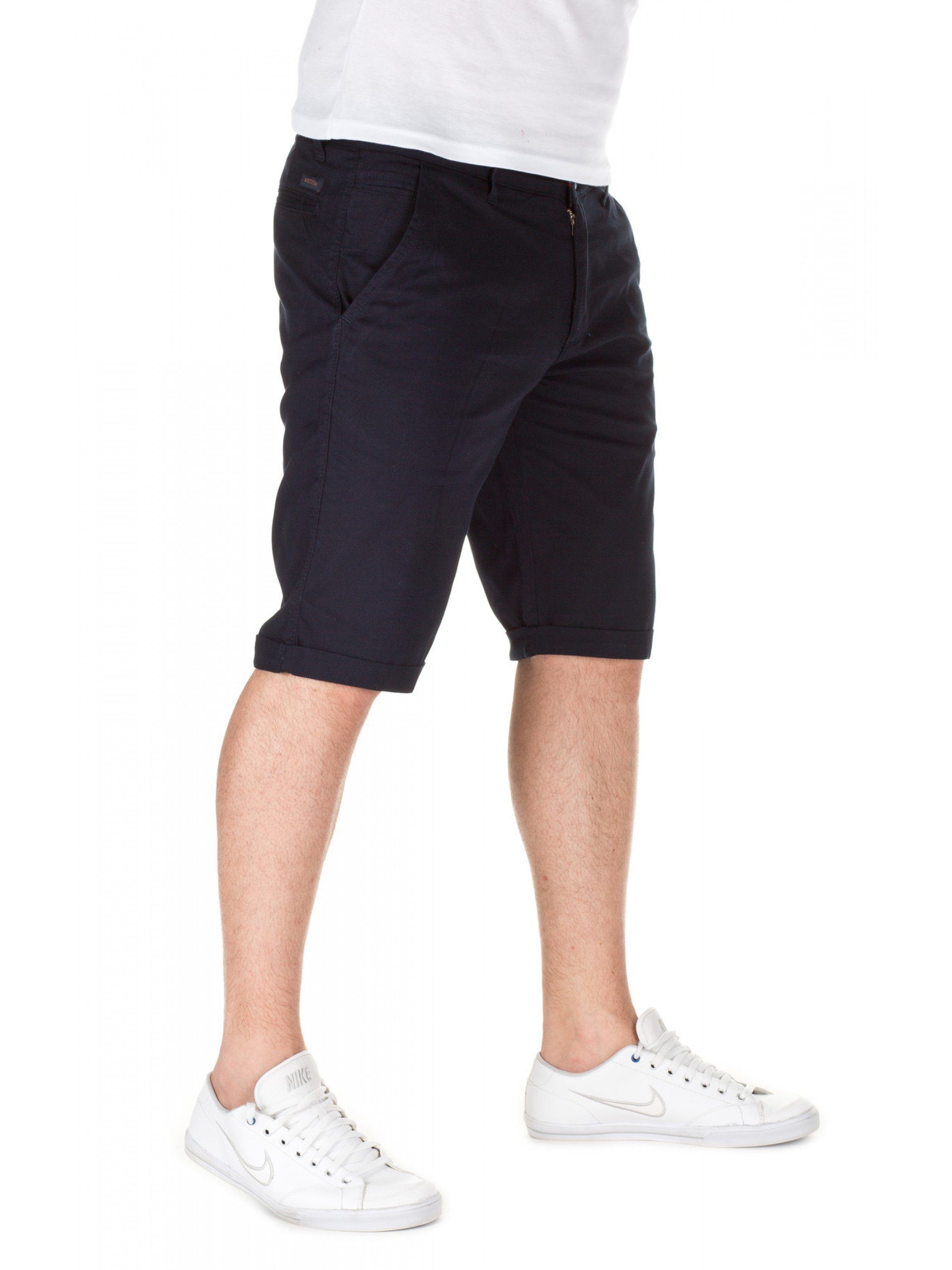 (navy Chino 6211) Blau Kallari WOTEGA Shorts Unifarbe shorts in