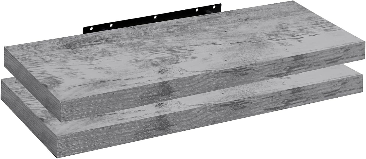 Woltu Wandregal, 2er-Set Wandboard CD DVD günstig online kaufen