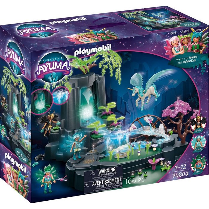 Playmobil® Konstruktions-Spielset Magische Energiequelle (70800) Adventures of Ayuma (166 St) Made in Germany