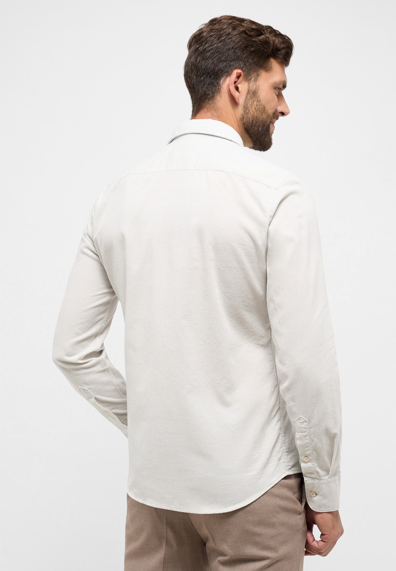 FIT off-white Eterna SLIM Langarmhemd