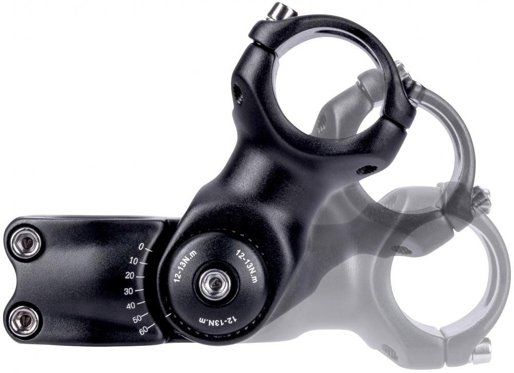 Contec Fahrradlenker Contec Vorbau Lida 31.8 mm 1 1/8" 95 mm schwarz