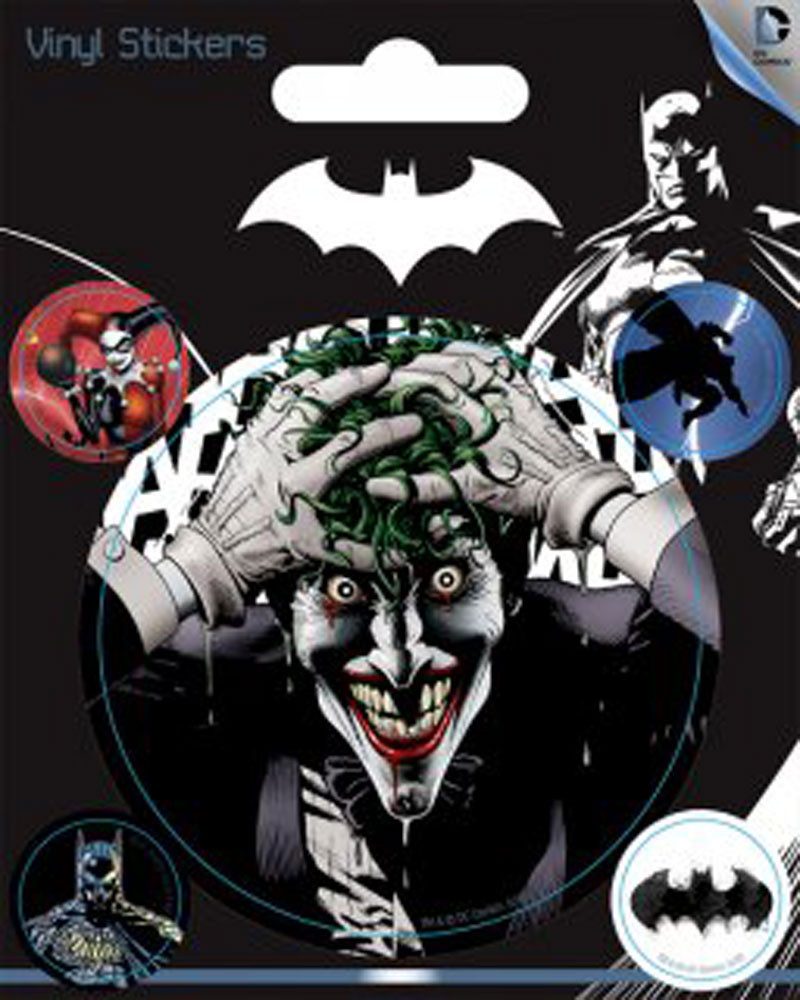 Sticker DC Comic - Sticker-Sets - Batman Joker
