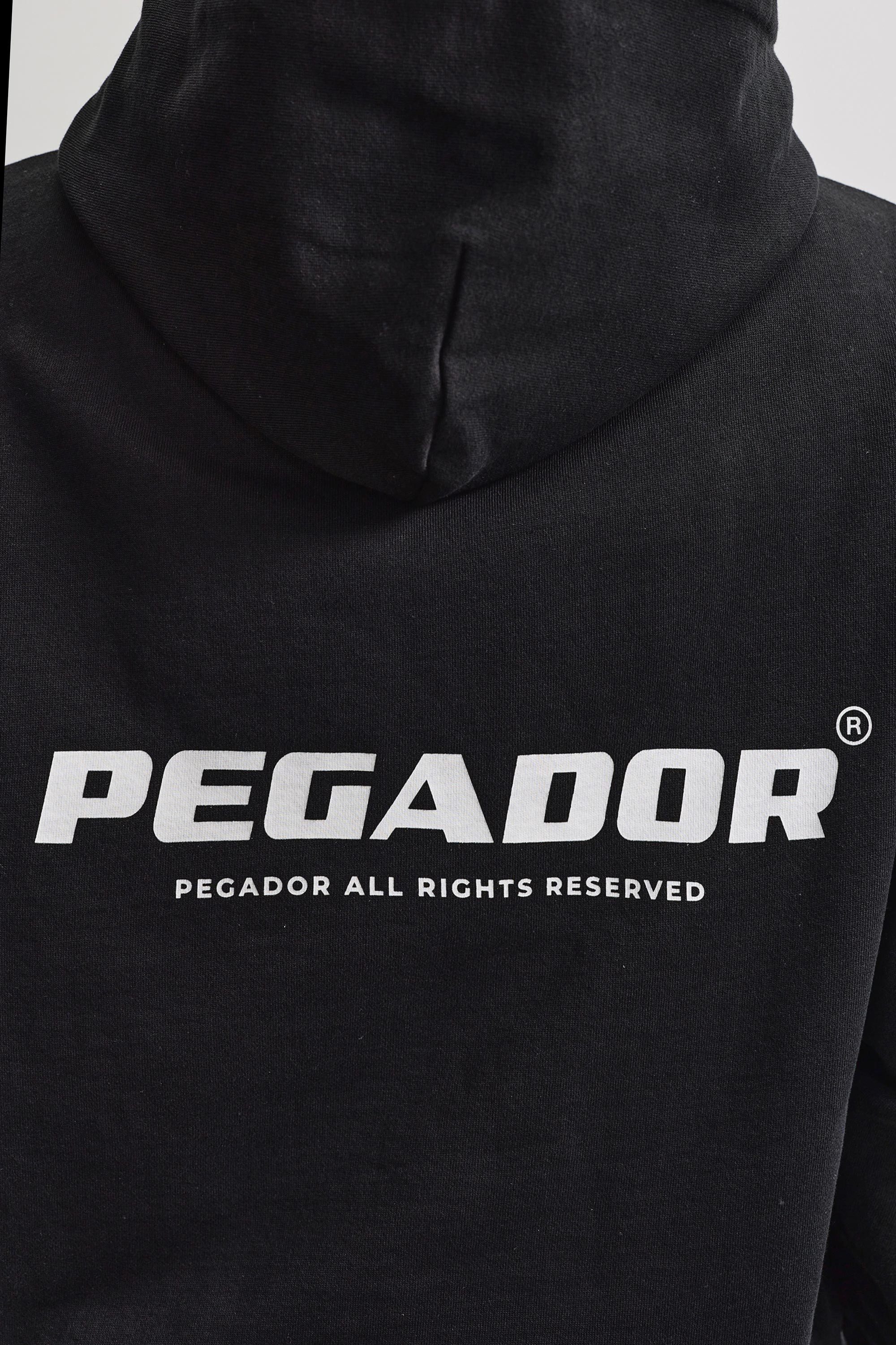 PEGADOR Kapuzensweatshirt ATNA LOGO OVERSIZED HOODIE Baumwollmischung, oversize – Bild 5 von 5
