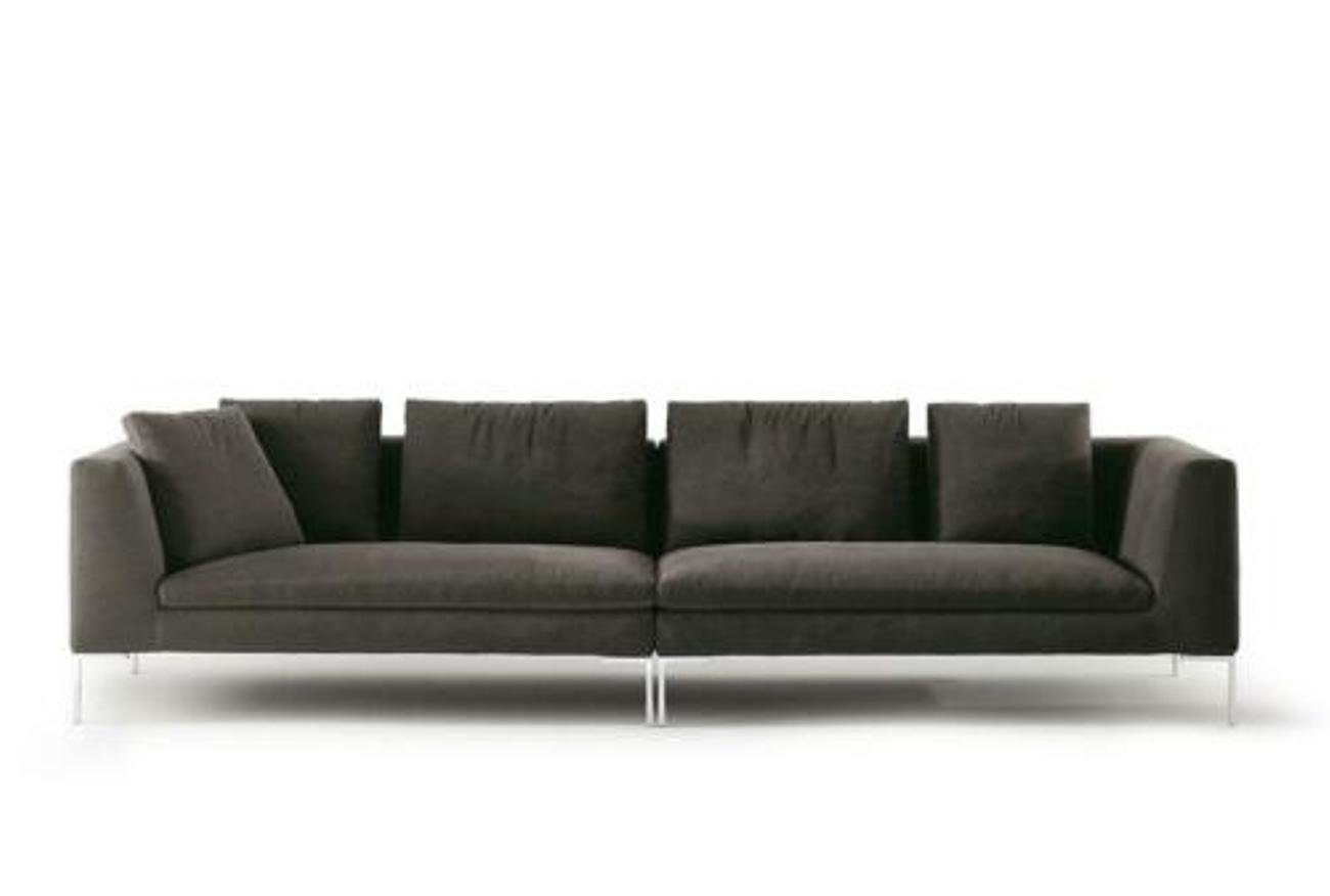 JVmoebel 4-Sitzer, XXL Big Sofa Viersitzer Stoff Couch Luxus Design Couchen 4 Sitzplatz