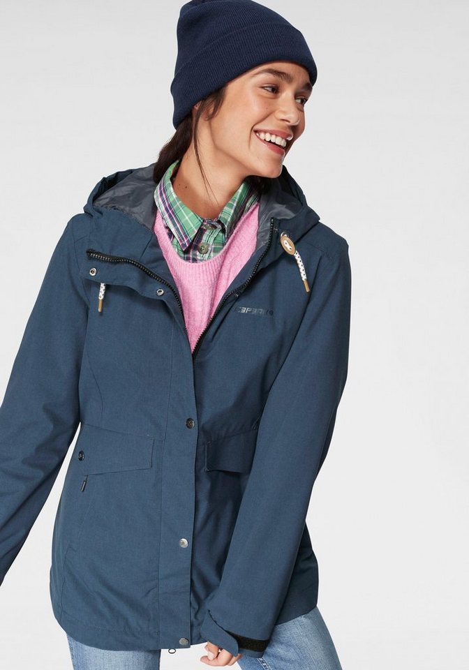 Icepeak Funktionsjacke »VIVA«, Obermaterial wasserabweisend und