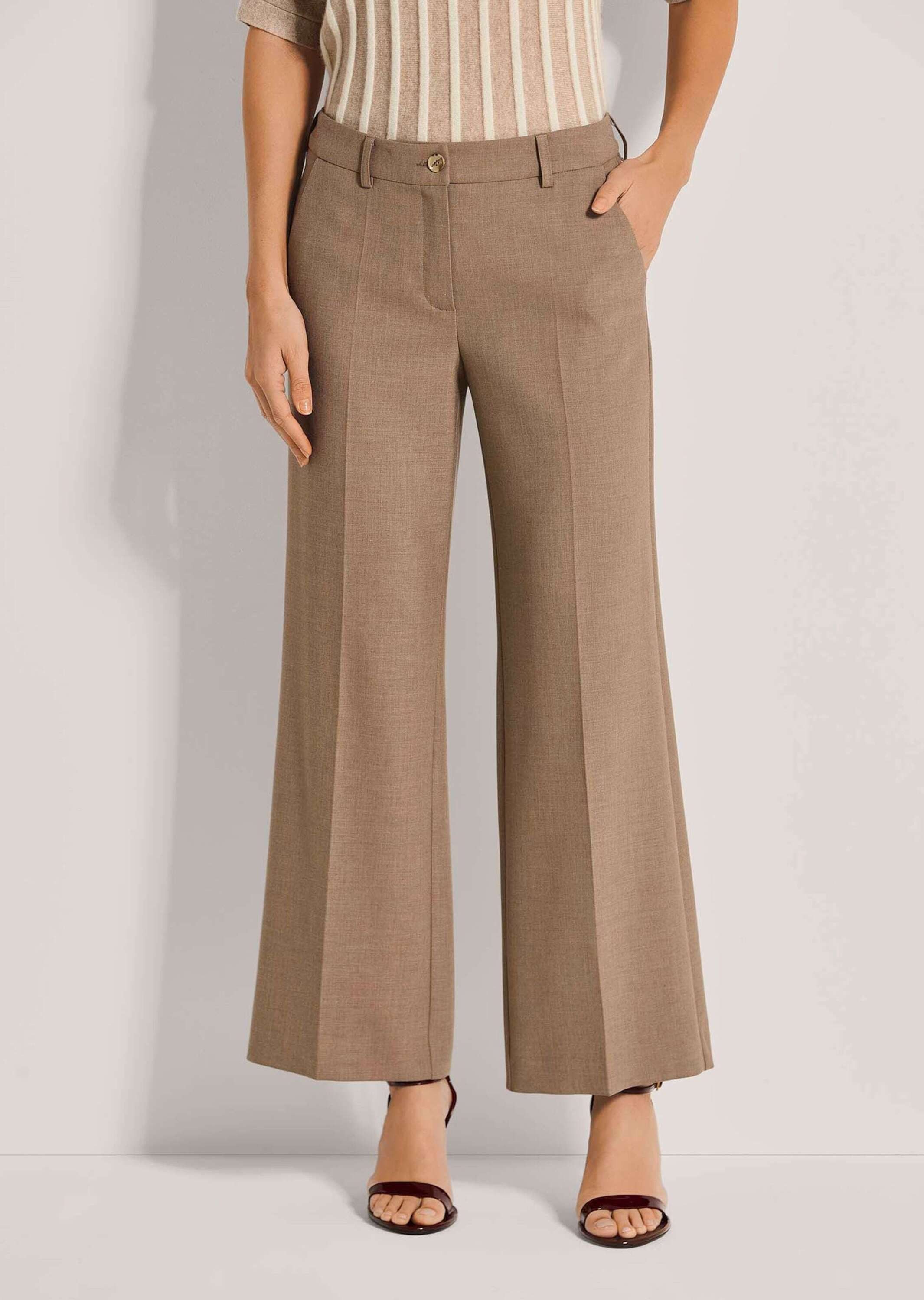 MADELEINE Bügelfaltenhose Weite Hose mit Bügelfalten