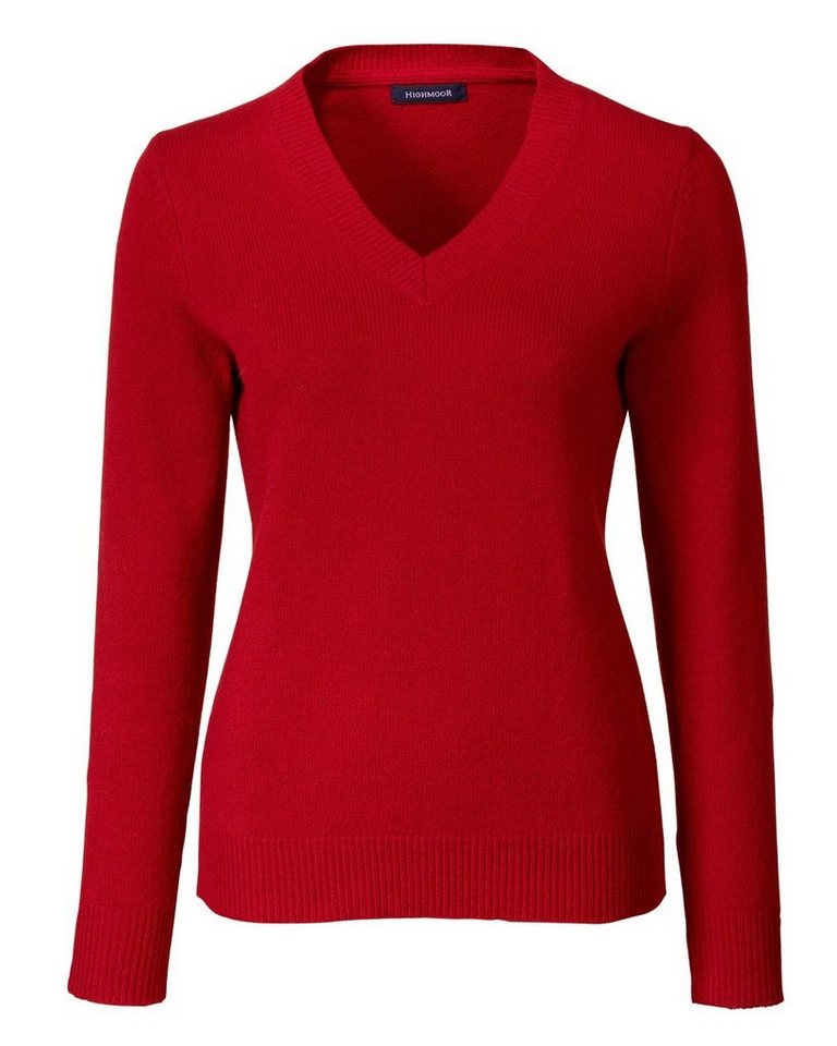 Highmoor V-Pullover aus Lambswool Highmoor V-Pullover aus Lambswool