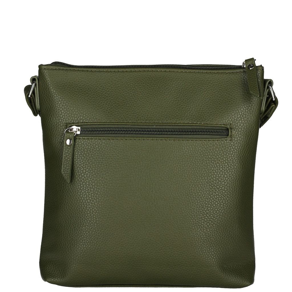 Christian Wippermann Umhängetasche Damen Tasche Schultertasche Umhängetasche Crossover (1 tlg, 1-tlg), Bag Leder Optik Handtasche – Bild 3 von 5