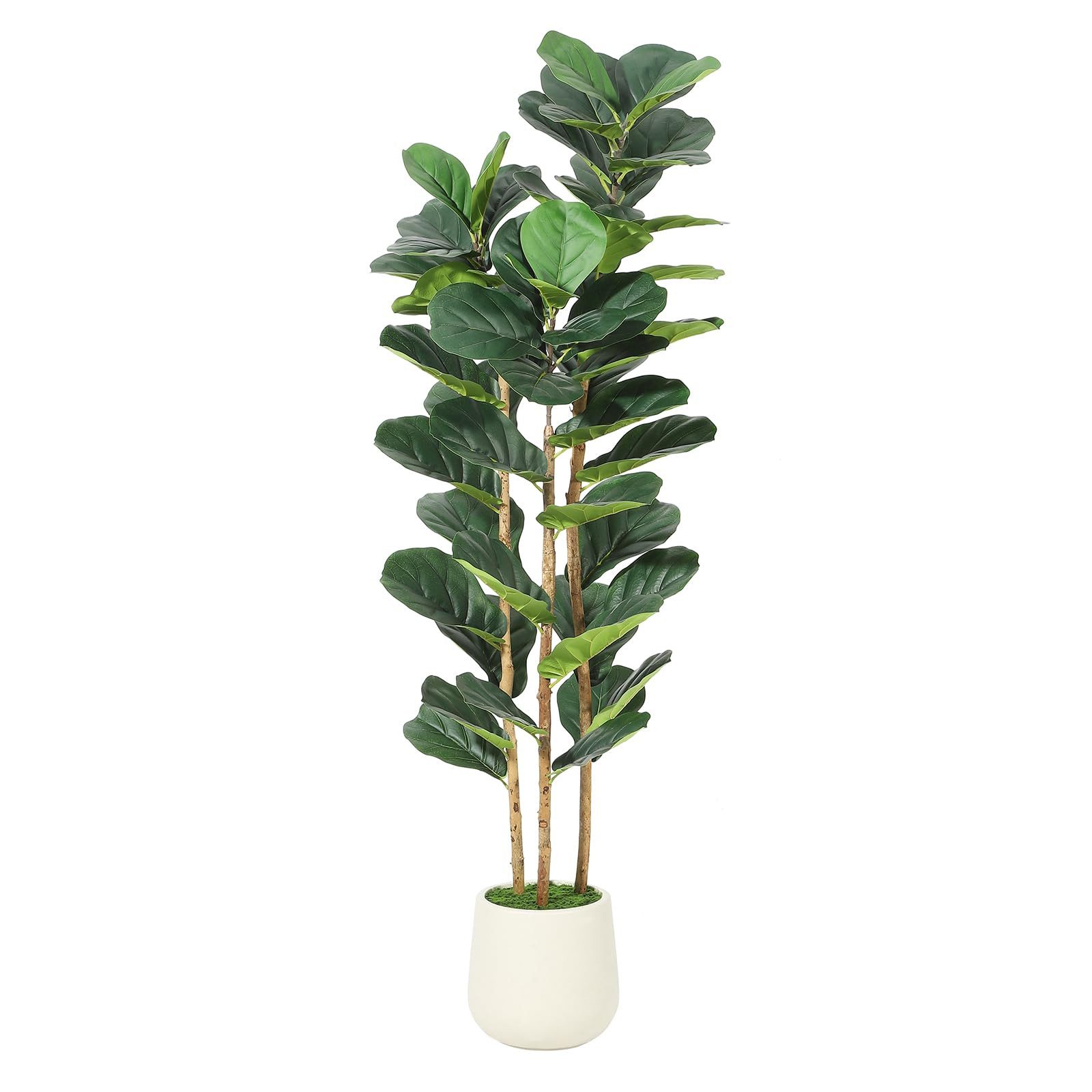 Kunstbaum Künstlicher Feigenbaum, Ficus, 56 Feigenblätter, Kunstpflanze, Ga günstig online kaufen