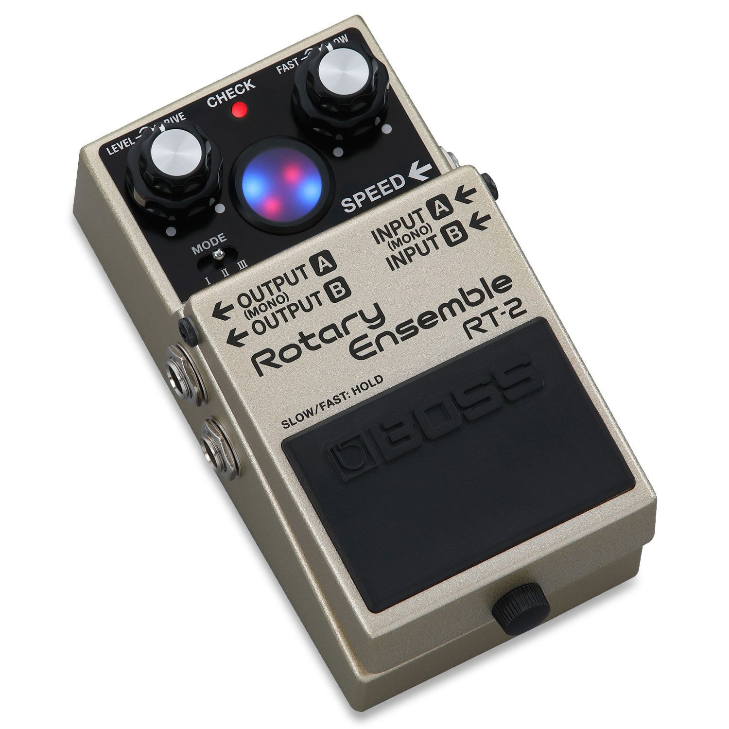 Boss by Roland E-Gitarre Boss Effektgerät RT-2 Rotary Ensemble, Effektgerät, Gitarre, Keyboard, Gesang, Effektgerät, Effektgerät mit Rotary Effekt