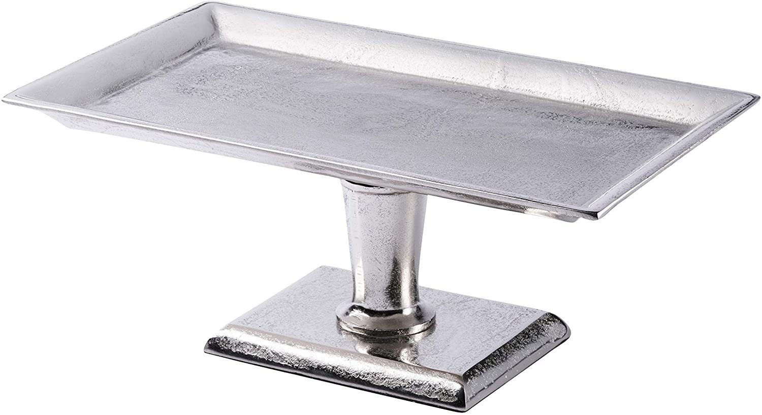 MichaelNoll Dekoetagere Etagere XL Schale Groß Metall Aluminium - Silber Deko Luxus - 40 cm. € 119,95