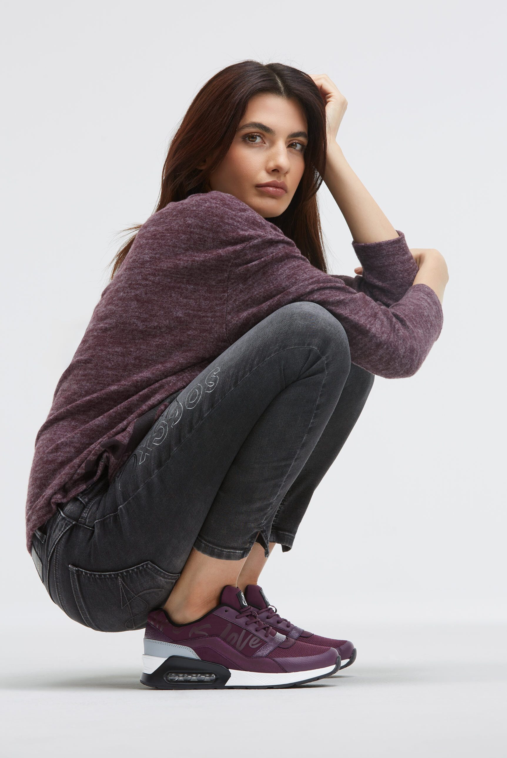 SOCCX Sneaker mit Wechselfußbett