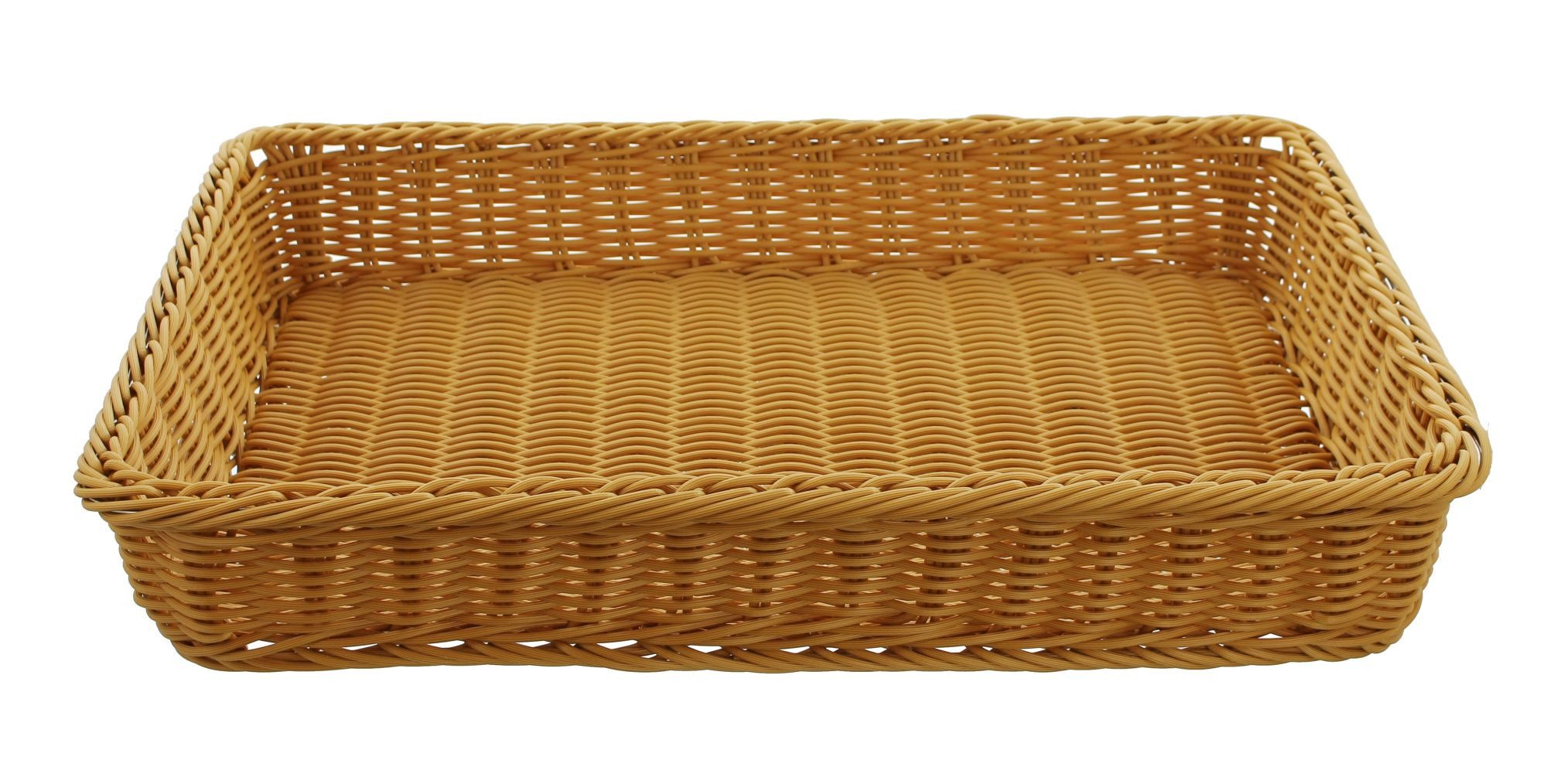 Dekoleidenschaft Regalkorb Auslagekorb aus Polyrattan, Schrankkorb, günstig online kaufen