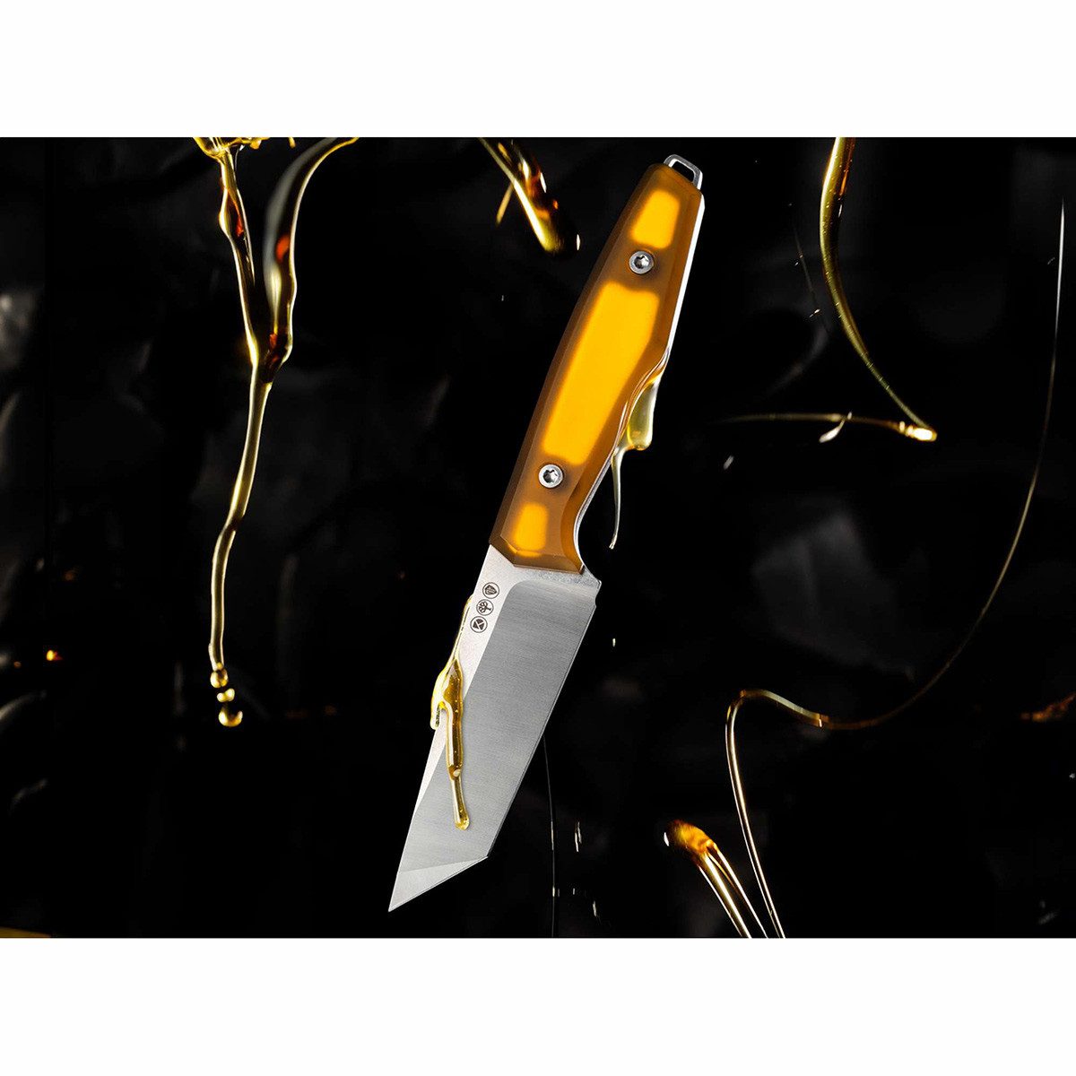 Böker Manufaktur Solingen Taschenmesser Daily Knives AK1 American Tanto Ultem (124500) - feststehendes Messer
