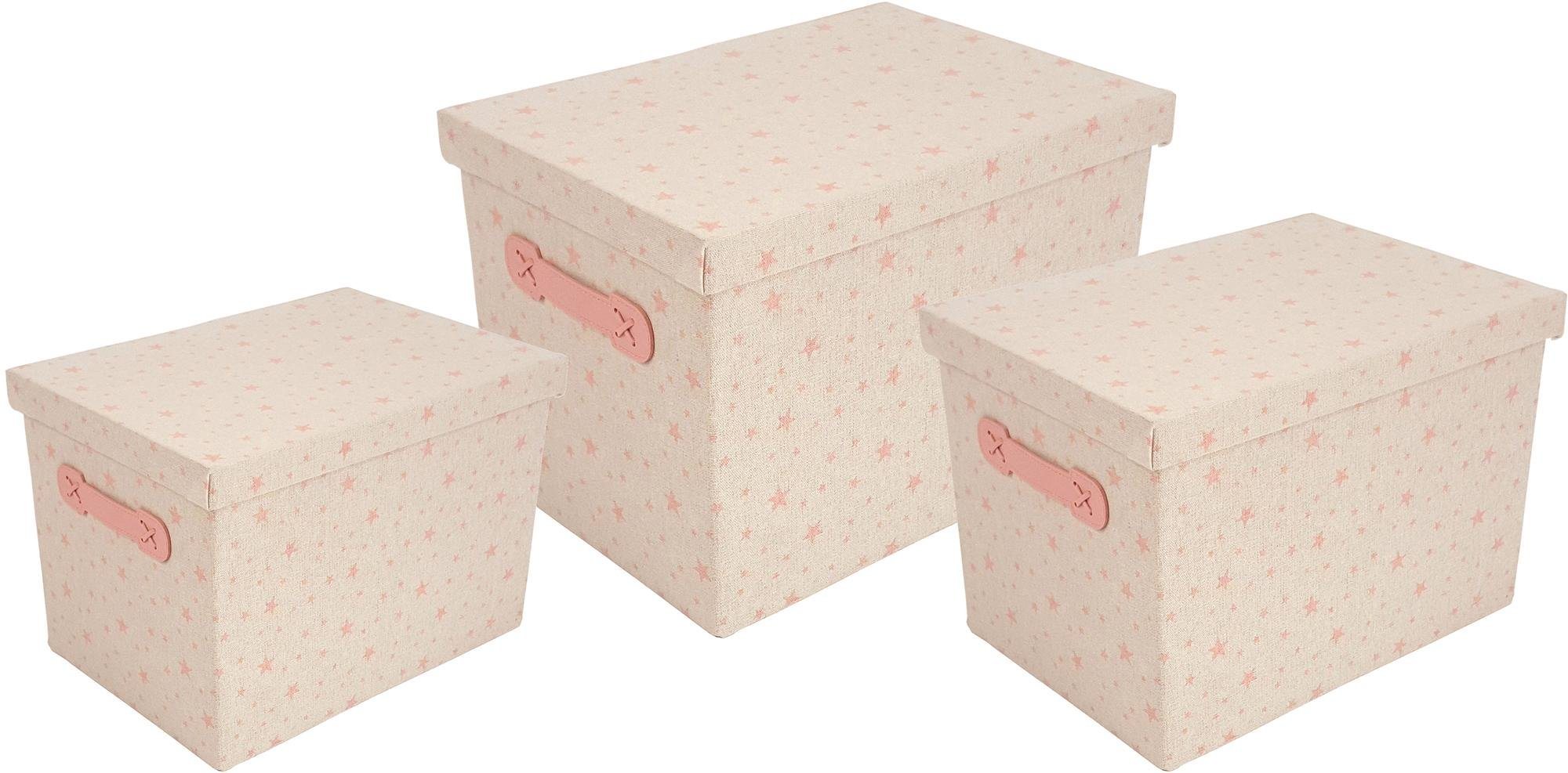 Aufbewahrungsboxen mit Deckel, 3er Set, »Kids« Aufbewahrungsboxen mit Deckel, 3er Set, »Kids«