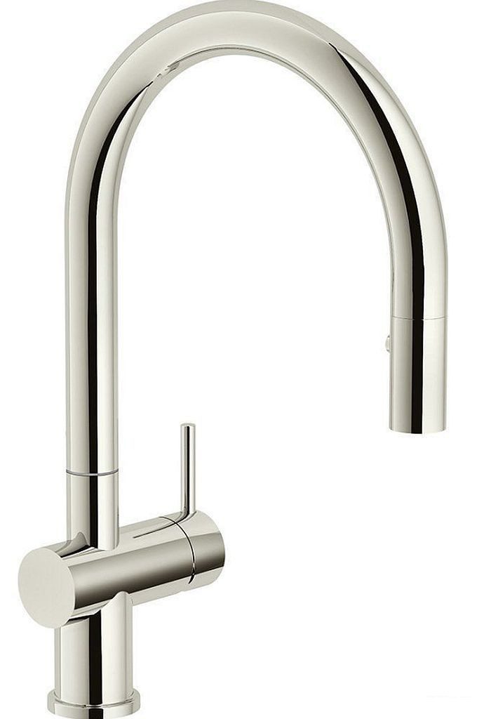 FRANKE Küchenarmatur Hochdruck Eco Funktion Ausziehbrause in Polished Nickel 115.0554.090