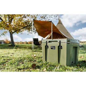 Petromax Kühlbox Petromax Kühlbox 50 Liter kx50 Oliv für Camping, Angeln und