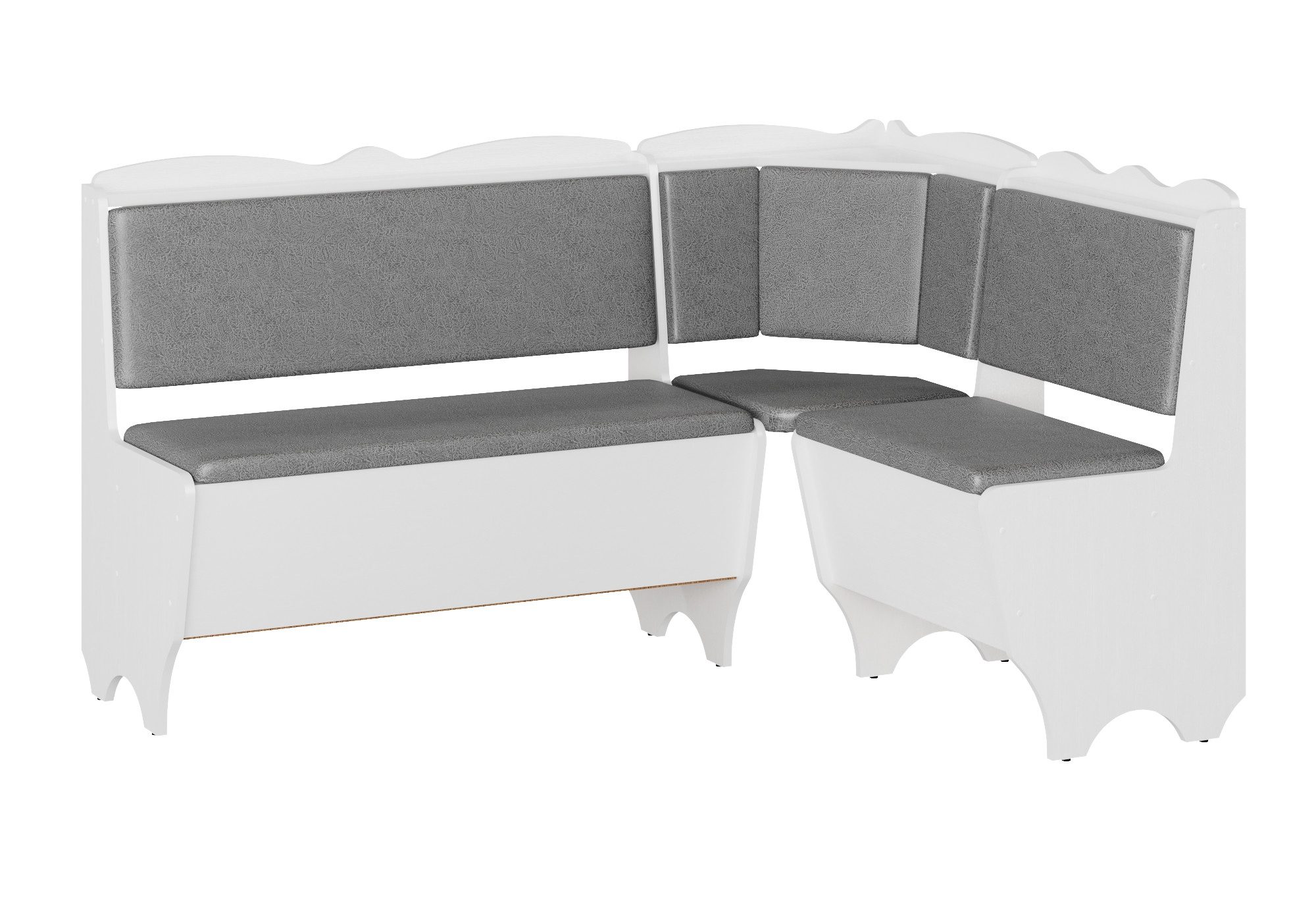 Rodnik Eckbank Rhodos, Truhenbank, Kunstleder günstig online kaufen