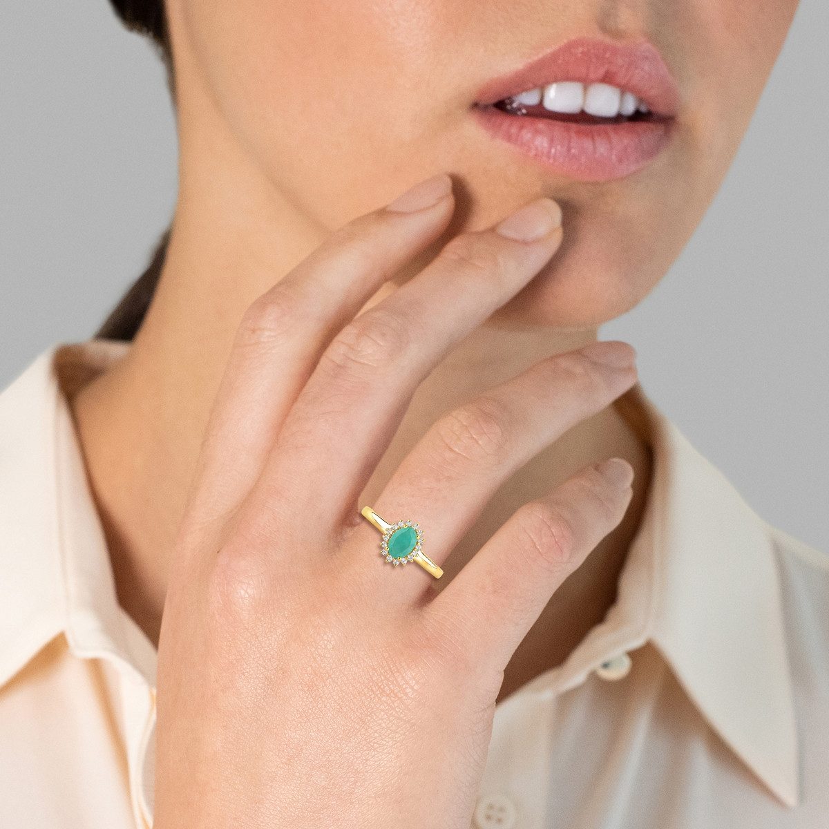 Rafaela Donata Fingerring K716 (1-tlg), aus Sterling Silber