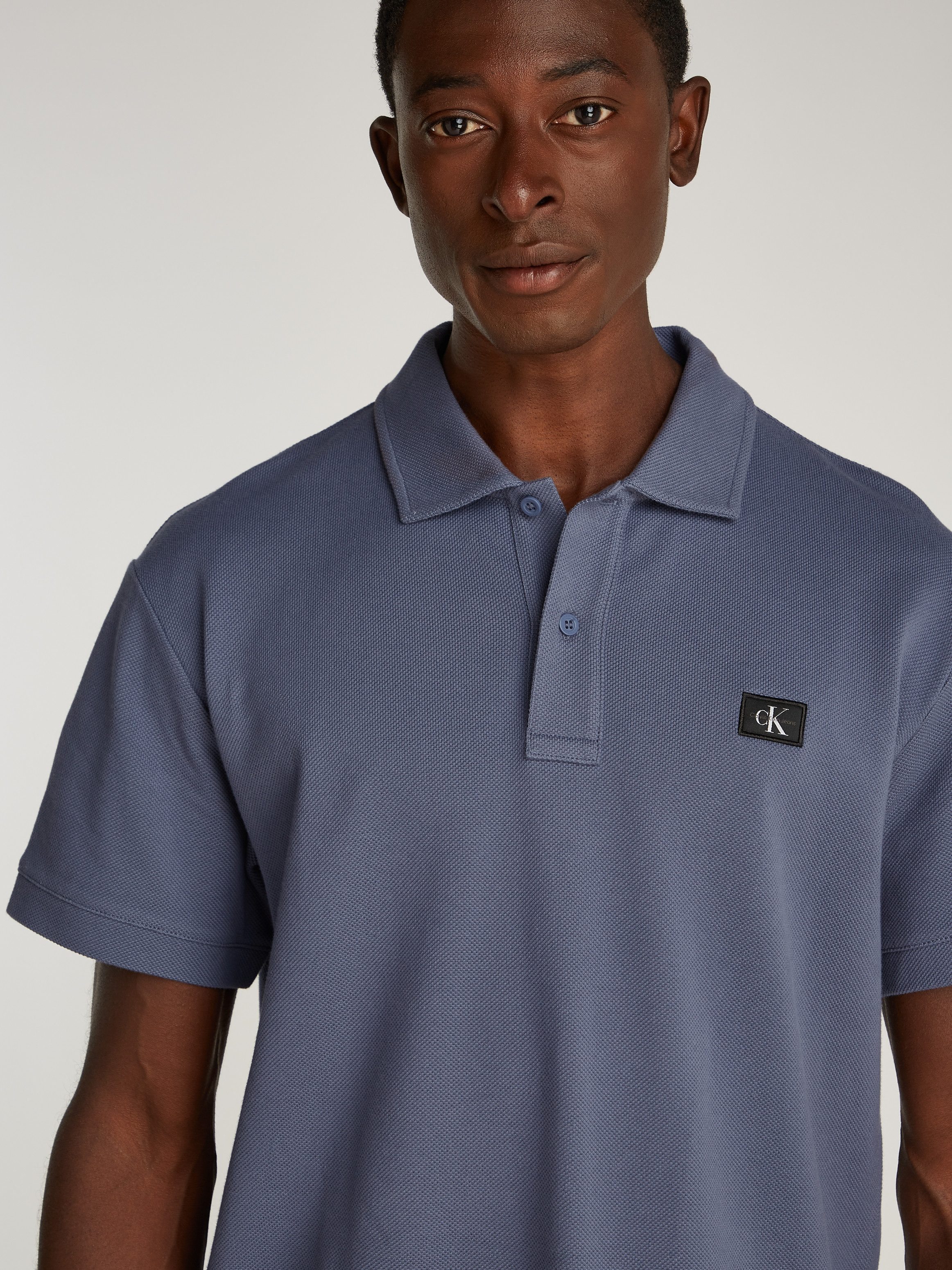 Calvin Klein Jeans Poloshirt WOVEN LABEL günstig online kaufen