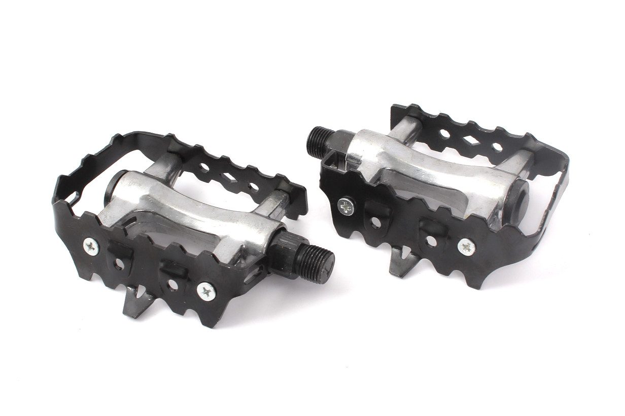 KHEbikes Plattformpedale MTB Pedale KHE PRISM 9/16 Zoll Aluminium Schwarz