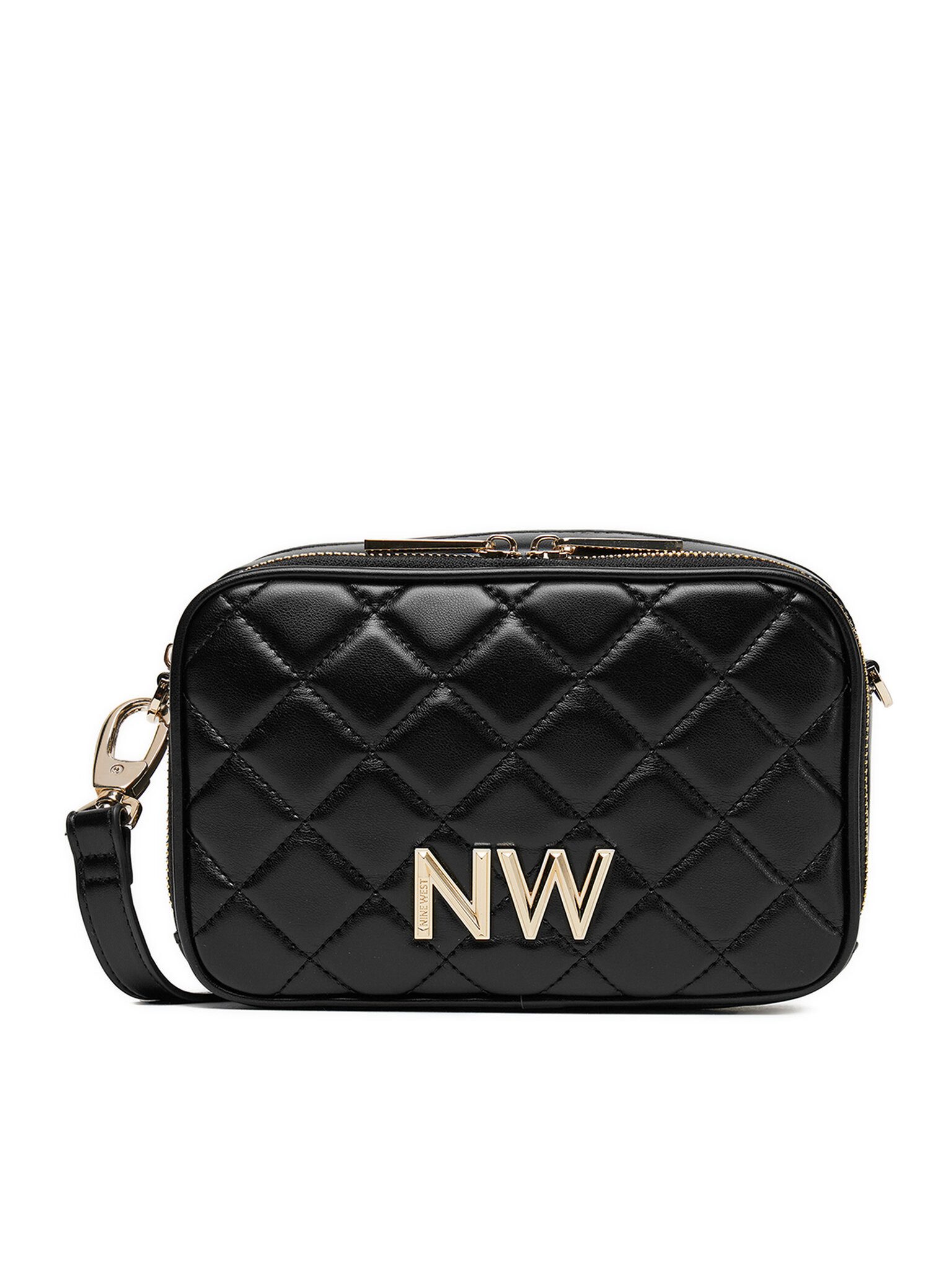 Nine West Handtasche Nine West Damenhandtasche Schwarz CEO-GREENWICH-GLAM-LX7669