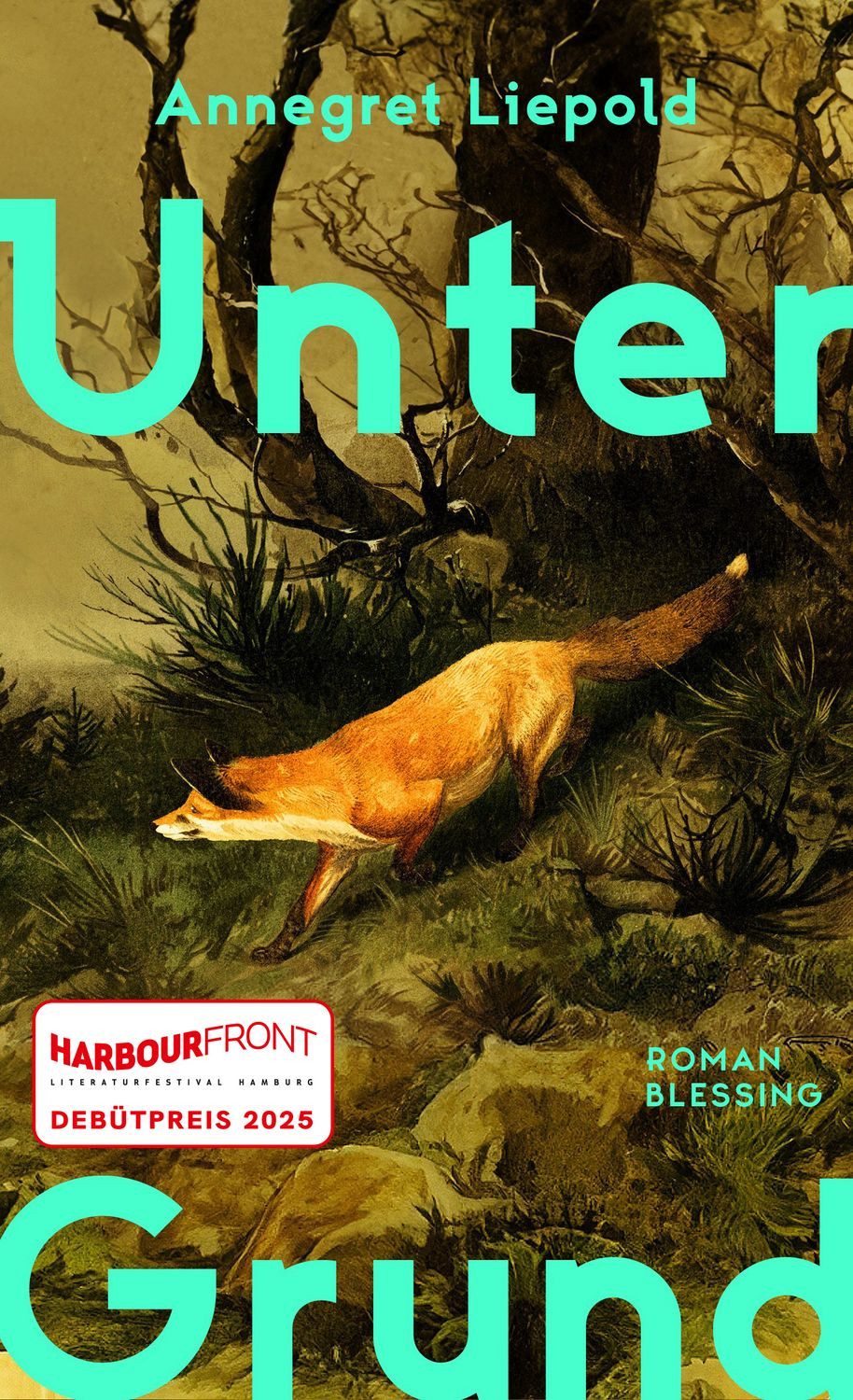 Unter Grund Roman - »Ein beeindruckendes Debüt« SZ / Annegret Liepold, X