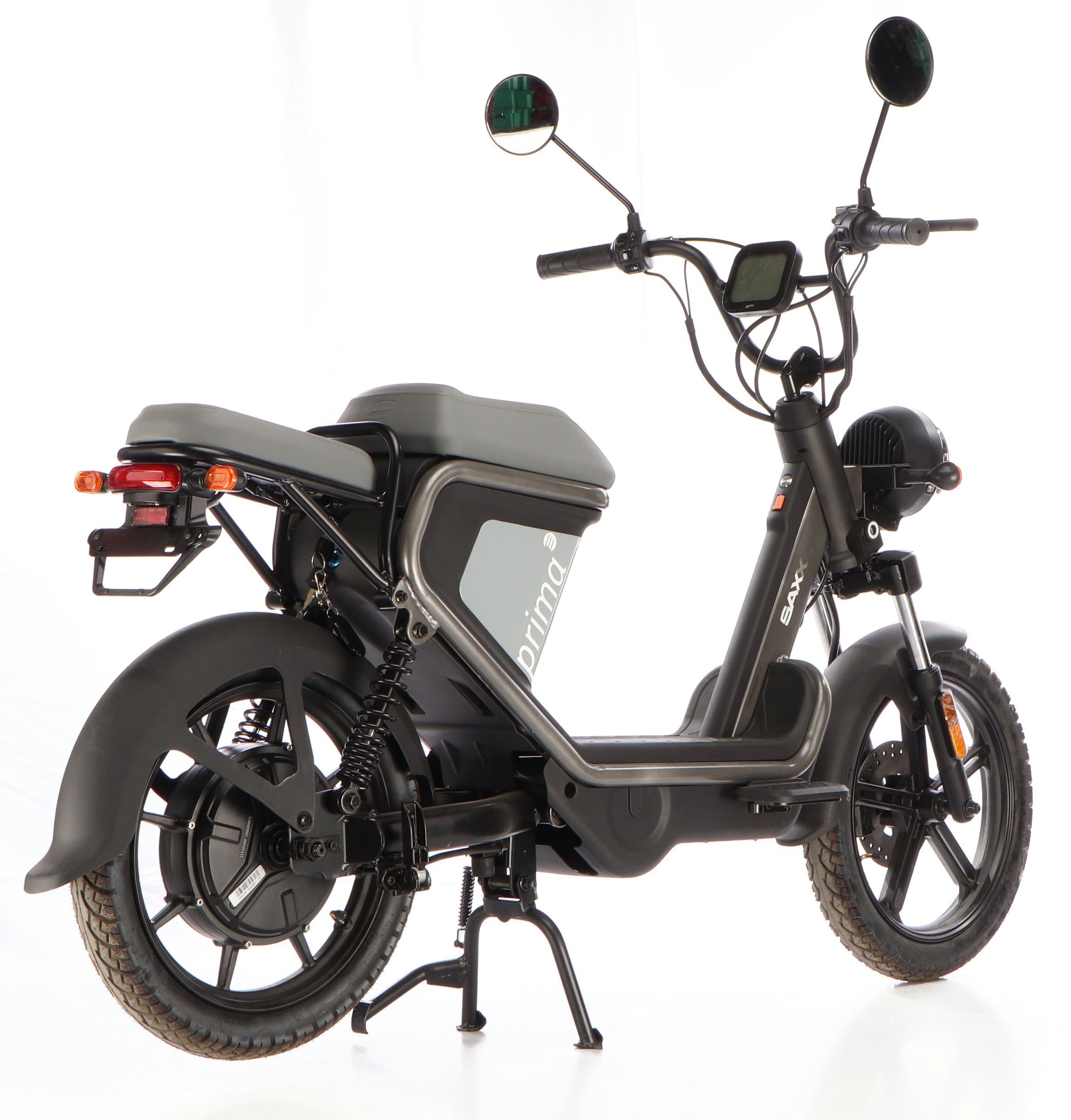 E-Motorroller SAXXX km/h Prima E, schwarz 45