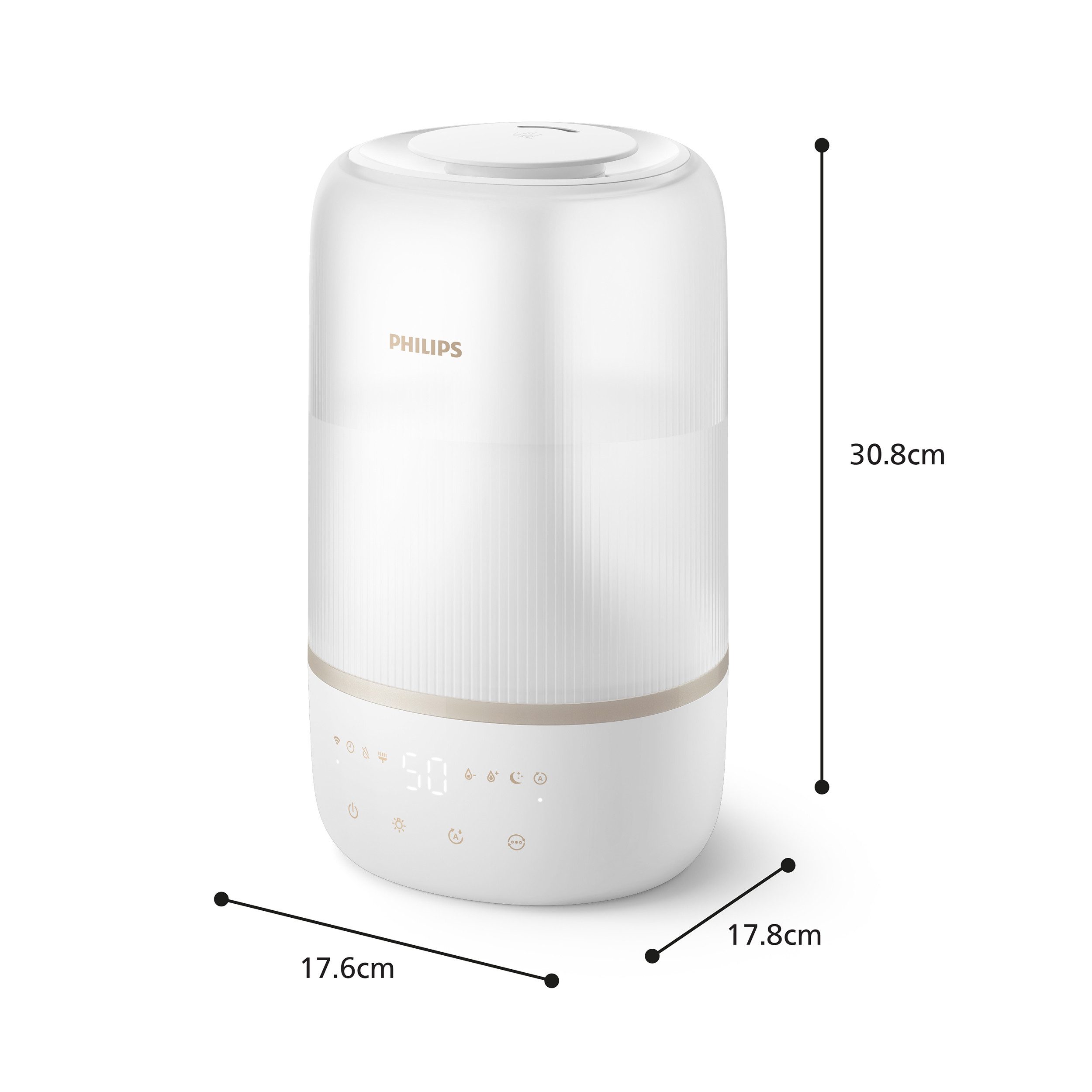Philips Luftbefeuchter HU1510 1000 Series, ultraschall, günstig online kaufen