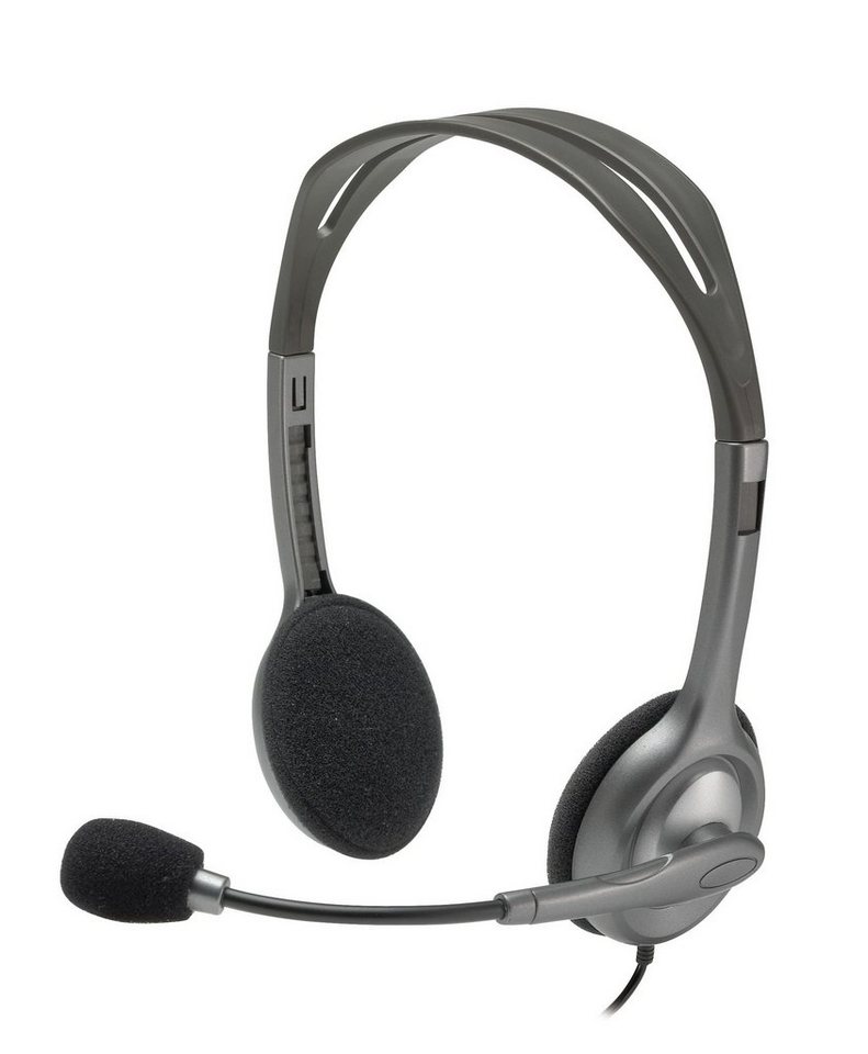 Logitech H110 Stereo Headset - EMEA »PC-Headset mit Kopfbügel« Logitech H110 Stereo Headset - EMEA »PC-Headset mit Kopfbügel«