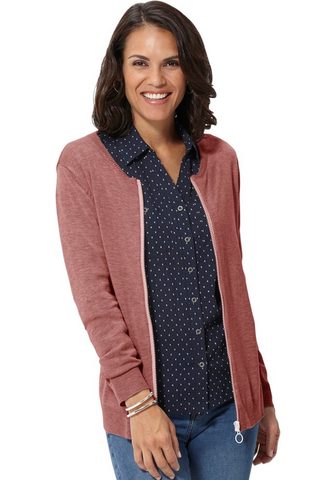 CASUAL LOOKS Кофта трикотажная с Rippbündchen