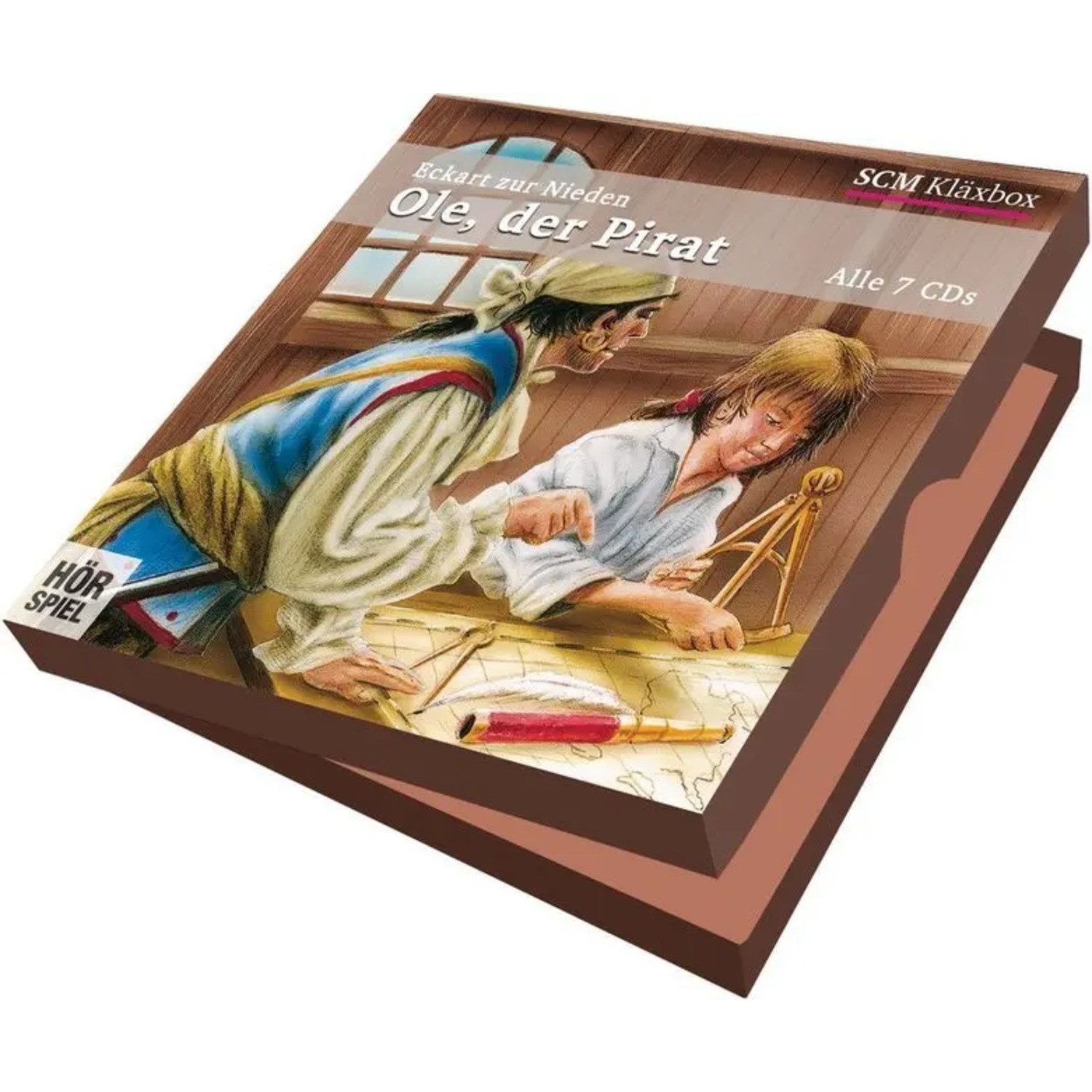 SCM Verlag Hörspiel Das Freibeuterschiff / Das Seegefecht; Die Kaperung / Der Orkan;...