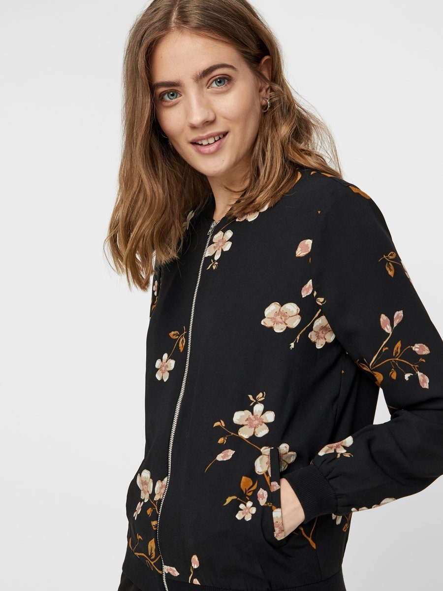 VERO MODA Damen Jacke VMJOSEFIN - Langarm, 50% Polyester, 50% Recyceltes Polyester