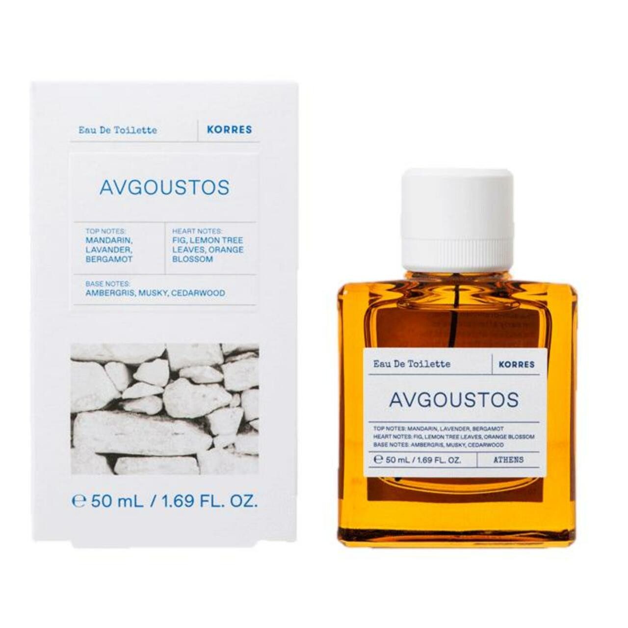 Korres Eau de Toilette Avgoustos EdT Nat. Spray, Damenduft