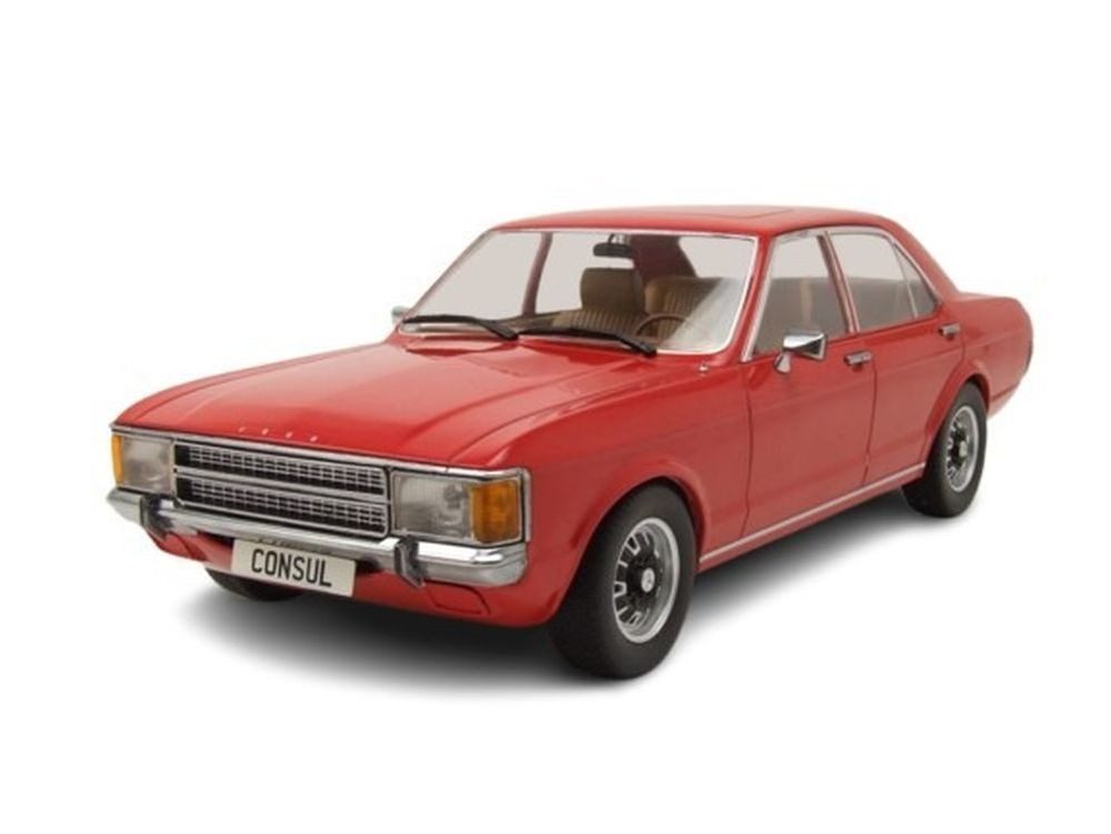 MCG Modellauto Ford Consul 1972 rot Modellauto 1:18 MCG, Maßstab 1:18