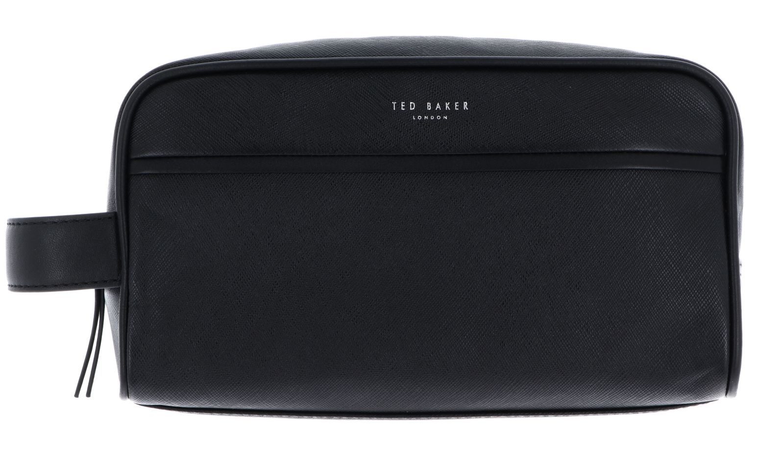 Ted Baker Kulturbeutel Tie Bar Detail Washbag, aus echtem Leder