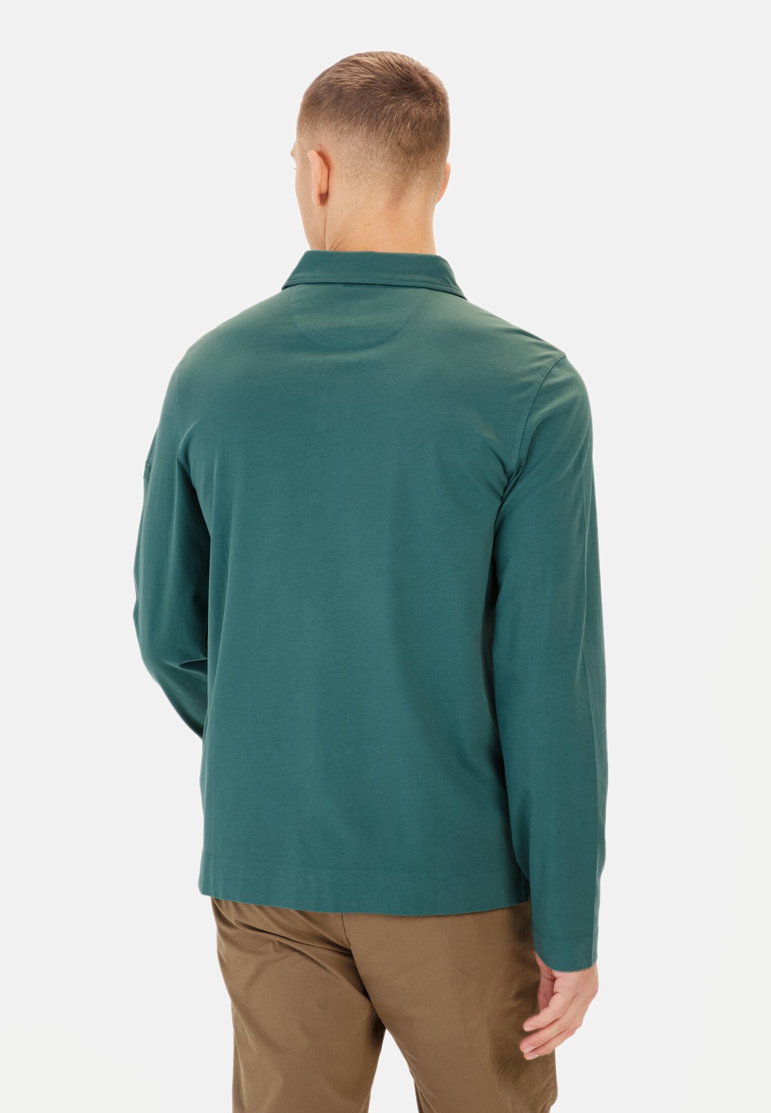 camel active Poloshirt aus reiner Baumwolle günstig online kaufen