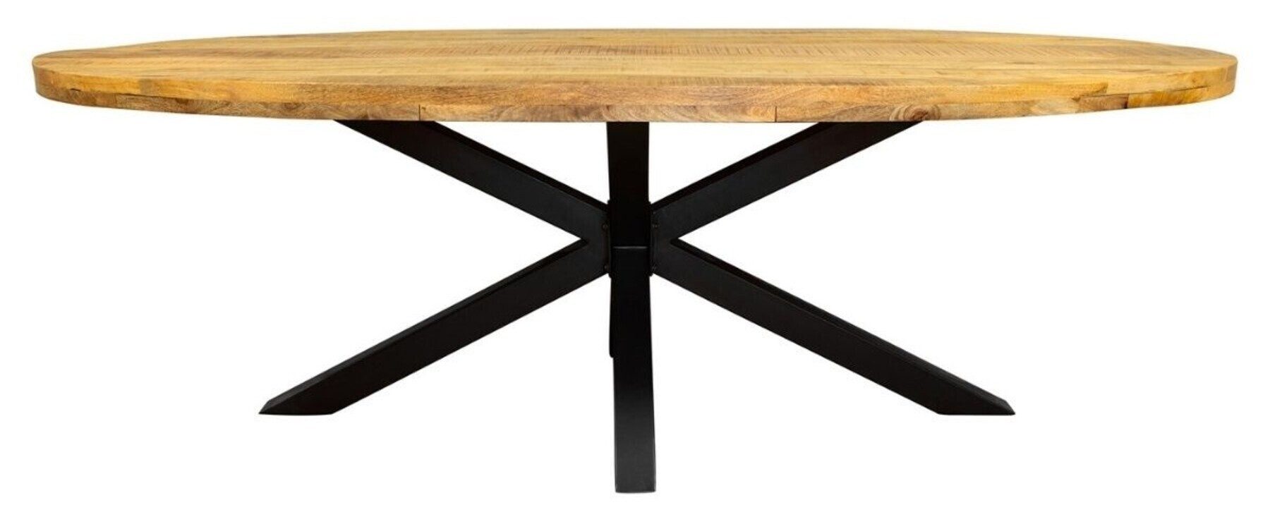 Villa Möbel Esstisch Esstisch Devereux Oval Mangoholz (Packung, 1-St., 1 Ti günstig online kaufen