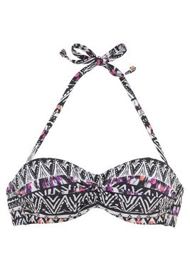 LASCANA Bandeau-Bikini-Top »Belize«, im Ethno-Design