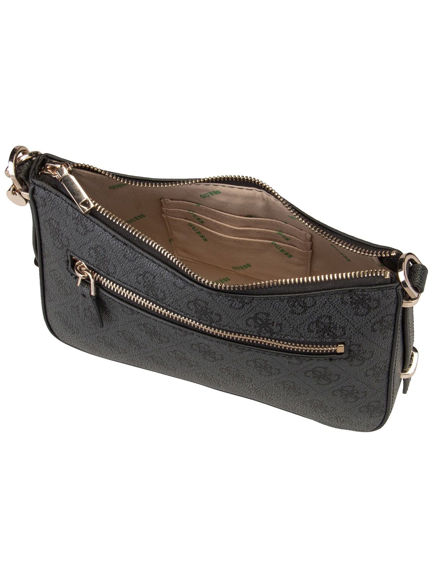 Guess Handtasche Eco Erica Top Zip, Schultertaschen