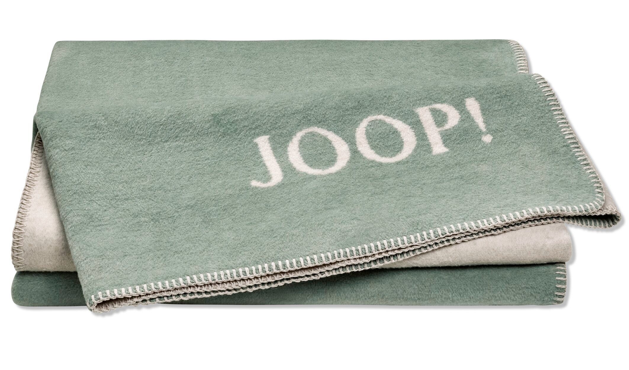 Tagesdecke Joop! Wohndecke Kuscheldecke 150x200 cm Doubleface jade silber 758781, Joop! | Tagesdecken