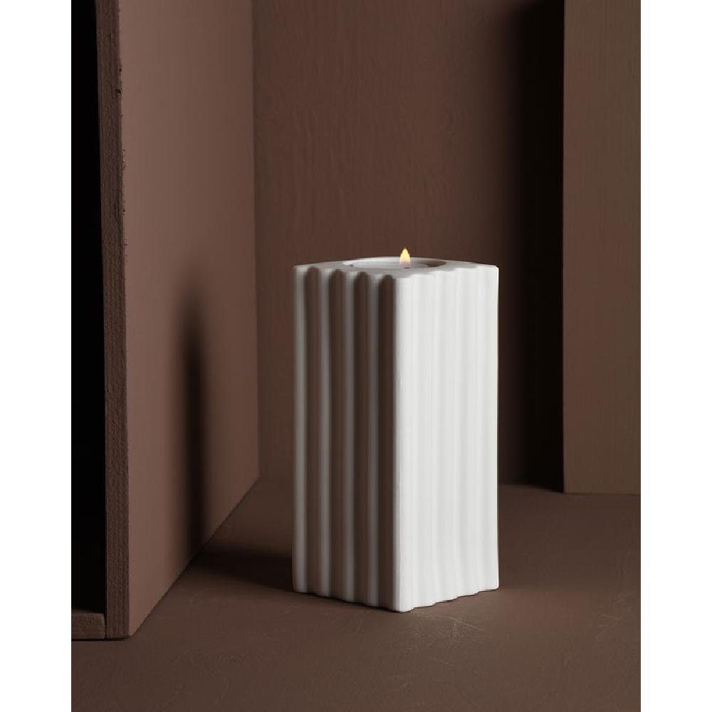 Weiß Storefactory (15cm) Nickebo Kerzenhalter Kerzenleuchter