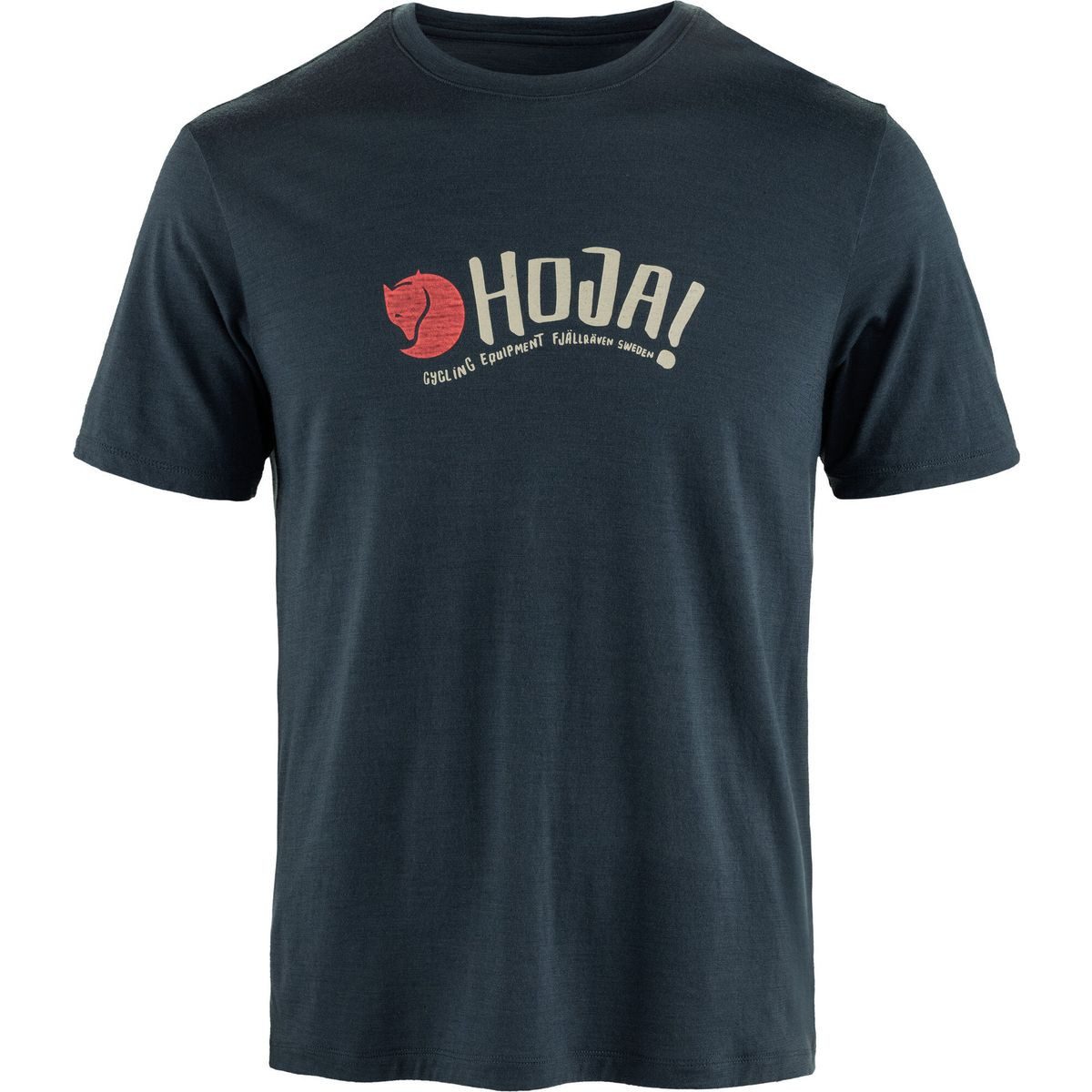 Fjällräven Kurzarmshirt Hoja Wool T-shirt M Funktionales Herren-T-Shirt aus Merinowoll-Polyestermischung, ideal