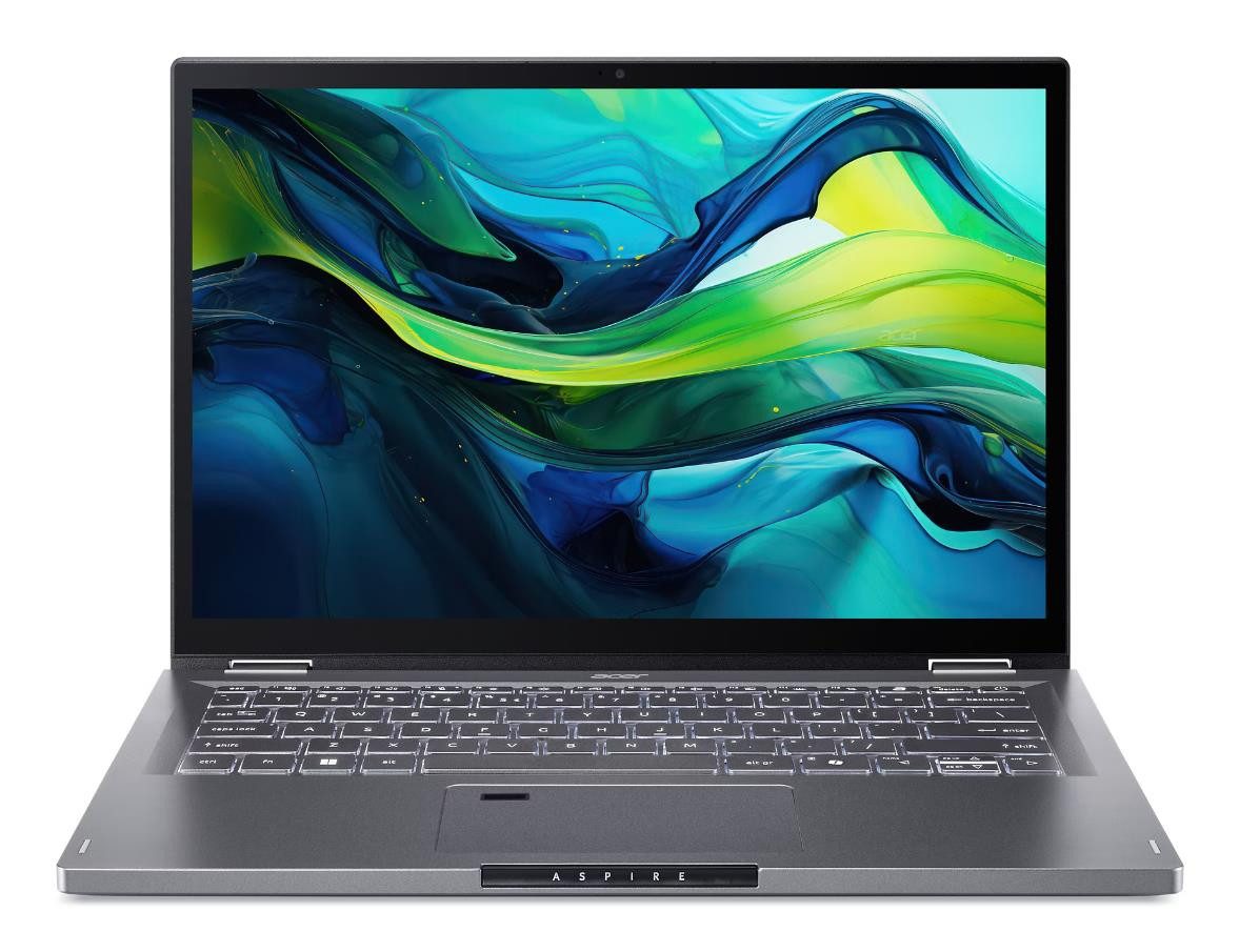 Acer Acer Aspire Spin 14 ASP14-52MTN-51V5 14"/ Ultra5 /16 GB/512 GB SSD/W11 Notebook (Intel Core Ultra 5 115U, Intel Graphics, 16 GB, 512 GB SSD, Sicherheitsschloss (Kensington Security Slot)